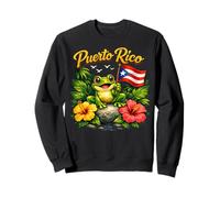 Hispanic Heritage Month Coqui Frog Puerto Rico Boricua Taino Sudadera
