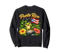 Hispanic Heritage Month Coqui Frog Puerto Rico Boricua Taino Sudadera