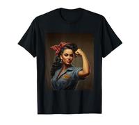 Hispanic Heritage Month Latina Rosie The Riveter Camiseta