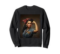 Hispanic Heritage Month Latina Rosie The Riveter Sudadera