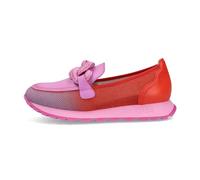 Hispanitas - BHV243270 Scarlett - Zapato mocasín Calado, de Malla y Piel, sin Cordones, Suela de Goma, para: Mujer Color: Scarlett Talla:37