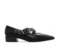 Hispanitas HI254196 Zapato de salón,punta fina,cierre de hebilla,mercedita,piel,tacón bajo,fino,sencillo,manoletina, para señora