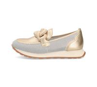 Hispanitas - HV243270 Antico - Zapato mocasín Calado, de Piel y Rejilla, con cuña, Suela de Goma, para: Mujer Color: Antico Talla:36