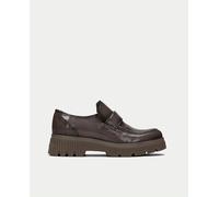 Hispanitas Mocasín mujer Hispanitas con suela track. Topo 37