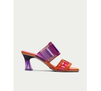 Hispanitas Sandalia de tacón smart. Naranja 35