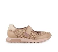 Hispanitas Zapato Correa Piel diseño Rejilla velkro Plano Mujer Marron para: Mujer Color: Marrón Talla: 39