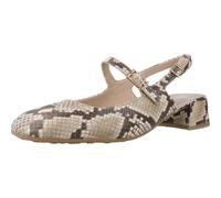 Hispanitas Zapato Correa Tacon bajo Piel y Print Serpiente Mujer Taupe para: Mujer Color: Taupe Talla: 37