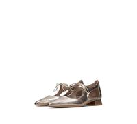 Hispanitas Zapato Plano Dali Oro para Mujer