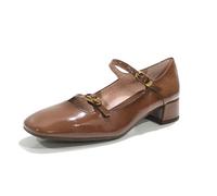 Hispanitas Zapato Vestir de Charol, con tacón - 254207 para: Mujer Color: Avellana Talla: 37
