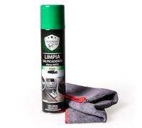 HISPANO CAR Limpia Salpicaderos Coche Efecto Mate | Aroma Pino | Limpiador Interior de Coche para Salpicadero, Puertas y Molduras | Acabado Natural Sin Grasa | 400 ml | Fabricado en España