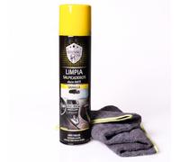 HISPANO CAR Limpia Salpicaderos Coche Efecto Mate | Aroma Vainilla | Limpiador Interior de Coche para Salpicadero, Puertas y Molduras | Acabado Natural Sin Grasa | 400 ml | Fabricado en España