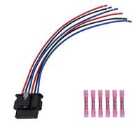 HISports Conector de arnés de luz trasera 63217361305 | Compatible con Mini Cooper F55 F56 F57 Harness Tail Light Wire Plug