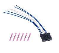 HISports Juego de cables de luz trasera de 6 pines, compatible con Peugeot 206, 207, 307, 308,18 cm, para luz trasera, conector para mazo de cables
