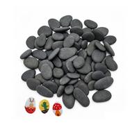 Hisredsun 80 piedras planas de 1-3 cm para pintar