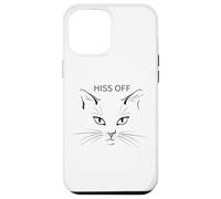 Hiss Off Cat Divertidos Gatos sarcásticos Amantes de los Gatos. Carcasa para iPhone 12 Pro MAX
