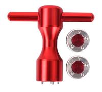 Histar 2pcs Golf personalizado rojo pesos + rojo llave para putters Titleist Scotty Cameron