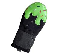 Histarstore5 - Manopla deslizante de béisbol universal para mano derecha o izquierda, guantes deslizantes de béisbol para jóvenes y adultos, neopreno, correa de compresión ajustable para la muñeca