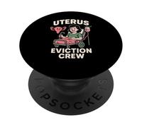 Histerectomía Útero Desalojo Tripulación Diversión Mujer Cirugía Paciente PopSockets PopGrip Adhesivo