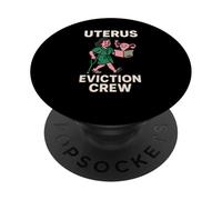 Histerectomía Útero Desalojo Tripulación Diversión Mujer Cirugía Paciente PopSockets PopGrip Adhesivo