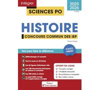 Histoire: Concours commun des IEP