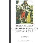 Histoire de la littérature du XVIIe siècle