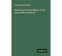 Histoire de l'école de Mégare et des écoles d'Élis et d'Érétrie