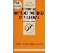 Histoire Des Doctrines Politiques En Allemagne (ebook)