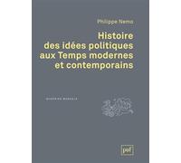 Histoire des idées politiques aux Temps modernes et contemporains