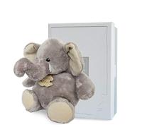Histoire d'ours HO1948 - Elefante de peluche (tamaño pequeño) | Ultra suave con caja de regalo, peluche de primera edad, despertar sentido, con animales sabana adorable