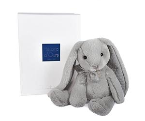 Histoire d'ours - Peluche de Conejo (40 cm), Color Gris