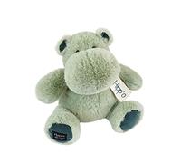 Histoire d'ours - Peluche hipopótamo - Hippo - Almendra - 25 cm - Peluche Suave y Lindo para Las cuñas - Idea de Regalo de Nacimiento y cumpleaños para niña y niño - La Hippo - HO3209