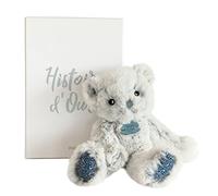 Histoire d'Ours - Peluche oso - 25 cm - Modelo mediano - Gris - Novios Calins - HO2943