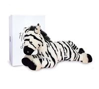 Histoire d'ours Zephir le Zebre-35 cm, color blanco