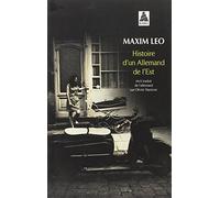 Histoire d'un allemand de l'est