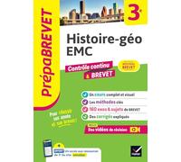 Histoire Géographie Emc 3e: Contrôle Continu & Brevet : Nouveau Brevet