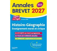Histoire-géo-EMC 3e: Sujets & corrigés
