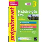 Histoire Géo Emc Enseignement Moral Et Civique 3e: Tout Le Programme C