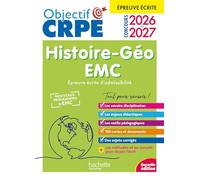Histoire-Géo EMC: Epreuve écrite d'admissibilité