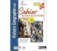 Histoire - Géographie - EMC - 2de Bac Pro Dialogues: Cahier de cours et d'activités