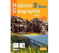 Histoire-Géographie EMC 3e Ma Prépa-Métiers: Livre élève