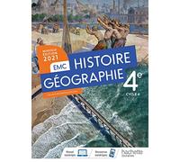 Histoire Géographie EMC 4e: Livre de l'élève