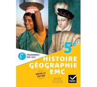Historia, Geografía y Educación Moral y Cívica 5.º – Libro del alumno – Hatier