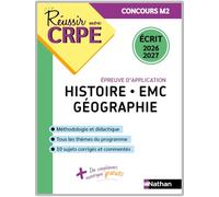 Histoire Géographie EMC: Epreuve d'application