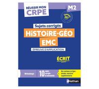 Histoire Géographie EMC: Epreuve d'application Ecrit