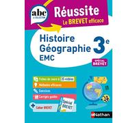 Histoire-Géographie, Enseignement moral et civique 3e