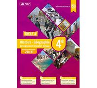 Histoire Géographie Enseignement moral et civique 4e Cycle 4: Manuel élève