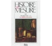 Histoire & Mesure N° 32-1: Le Chiffre Et La Carte