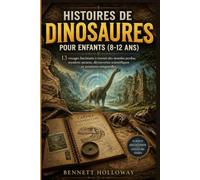 HISTOIRES DE DINOSAURES POUR ENFANTS (8-12 ANS): 13 voyages fascinants à travers des mondes perdus, mystères anciens, découvertes scientifiques et aventures temporelles.