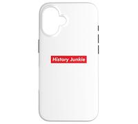Historia Adicto Profesor Histórico Profesor Historiador Divertido Carcasa para iPhone 16