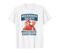 Historia Americana de la Sociedad Muckraker Camiseta